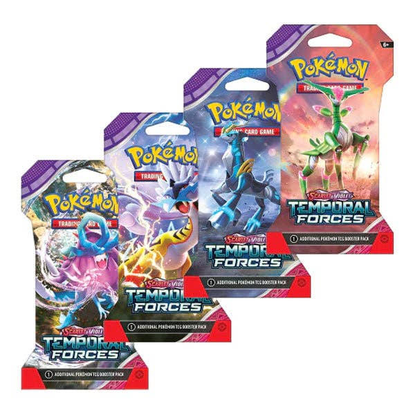 Pokémon Tcg: Scarlet & Violet Temporal Forces | Assorted Sleeved Booster Pack